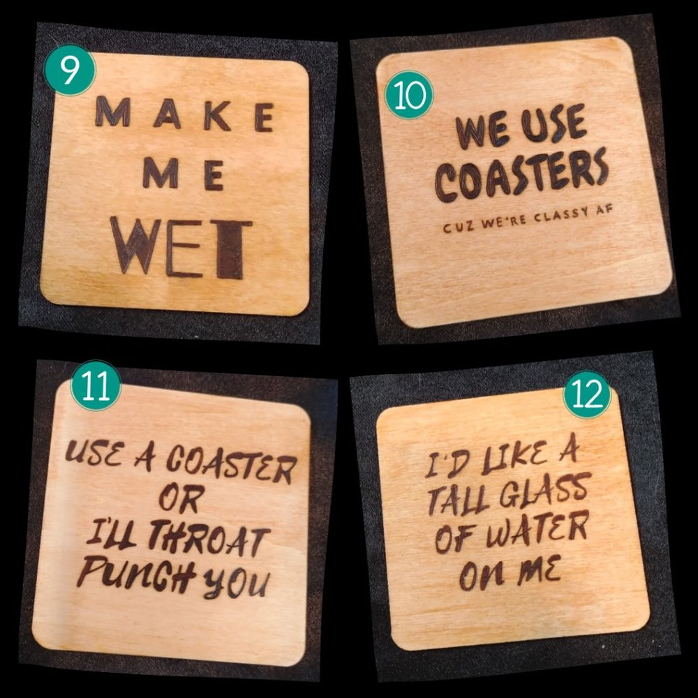 Adult Funny Coasters - Picture 4 of 4